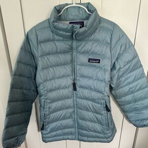 Patagonia Kids' Light Blue Puffer Jacket